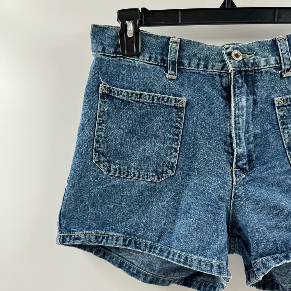 Vintage GAP High-Rise Denim Shorts – Size 6 - Picture 2 of 5